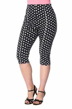 Banned Polka Love Capris -Voodoo Vixen shop polka love capris banned 5 300x