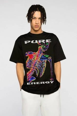 Long Clothing Pure Energy - Black T-Shirt - Unisex 2 Long Clothing Pure Energy - Black T-Shirt - Unisex - Image 2