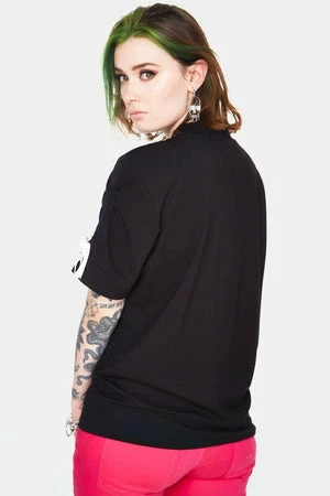 Jawbreaker Ribbon Ribcage Longline Tee 2 Jawbreaker Ribbon Ribcage Longline Tee - Image 2