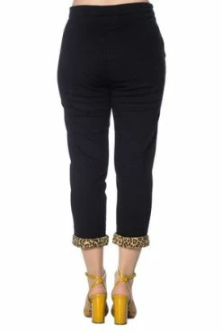 Voodoo Vixen shop -Voodoo Vixen shop rock n roll leopard denim capri pants banned 2 300x