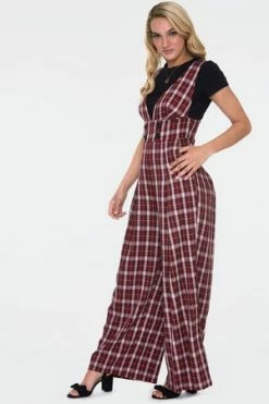 Voodoo Vixen Rommana V-neck Wide Leg Jumpsuit -Voodoo Vixen shop rommana v neck wide leg jumpsuit jsa 5803 02.938 300x