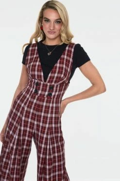 Voodoo Vixen Rommana V-neck Wide Leg Jumpsuit -Voodoo Vixen shop rommana v neck wide leg jumpsuit jsa 5803 03.938 300x