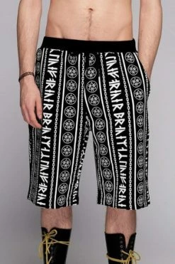 Long Clothing Rune Repeat Shorts - Unisex