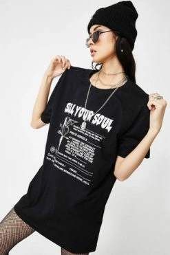 Long Clothing Sell Your Soul - Unisex 9 Long Clothing Sell Your Soul - Unisex -Voodoo Vixen shop sell your soul unisex long clothing 4 300x