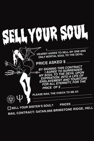 Long Clothing Sell Your Soul - Unisex 6 Long Clothing Sell Your Soul - Unisex - Image 6