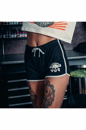 Toxico Skull & Bones Retro Shorts 1 Toxico Skull & Bones Retro Shorts