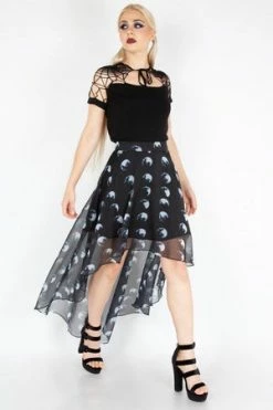 Jawbreaker Spiderweb Knit Top -Voodoo Vixen shop spiderweb knit top jawbreaker 6 300x