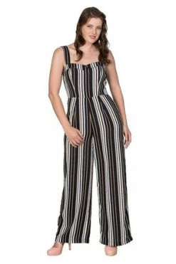 Banned Stripe Playsuit