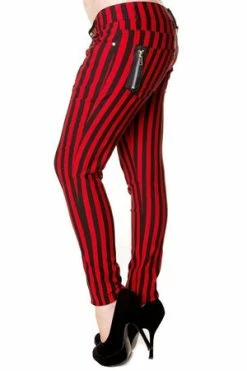 Banned Stripe Skinny Jeans