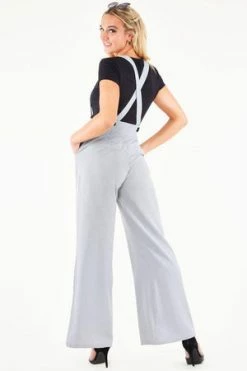 Voodoo Vixen shop -Voodoo Vixen shop tri colour houndstooth overall work trousers voodoo vixen 2 300x