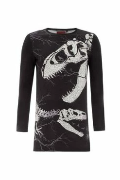 Jawbreaker Unisex Dino Bones Long Sleeve Sweatshirt -Voodoo Vixen shop unisex dino bones long sleeve sweatshirt jawbreaker 6 300x