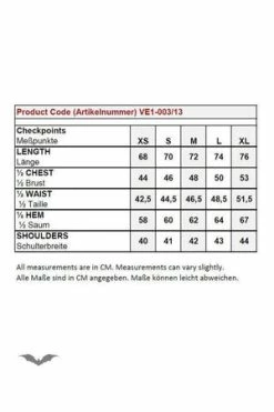 Queen Of Darkness Vest With Big Collar And Asymmetric Zipper 11 Queen Of Darkness Vest With Big Collar And Asymmetric Zipper -Voodoo Vixen shop vest with big collar and asymmetric zipper queen of darkness 6 300x