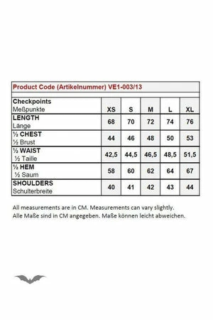 Queen Of Darkness Vest With Big Collar And Asymmetric Zipper 6 Queen Of Darkness Vest With Big Collar And Asymmetric Zipper - Image 6