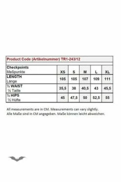 Queen Of Darkness Women's Trousers With O-Rings And Belts -Voodoo Vixen shop womens trousers with o rings and belts queen of darkness 4 300x